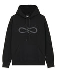 Propaganda Felpa con cappuccio e tasca a marsupio Logo Hoodie 22FWPRFE802-01 nero