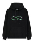 Propaganda felpa con cappuccio e tasca a marsupio Logo Steel Hoodie 22FWPRFE814-01 black