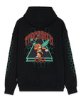 Propaganda felpa con cappuccio e tasche a marsupio Triangle Sting Hoodie 22FWPRFE844-01 nero