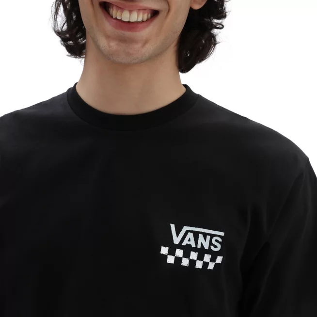 Vans T-shirt Sketchy Past VN0A7PLVBLK black