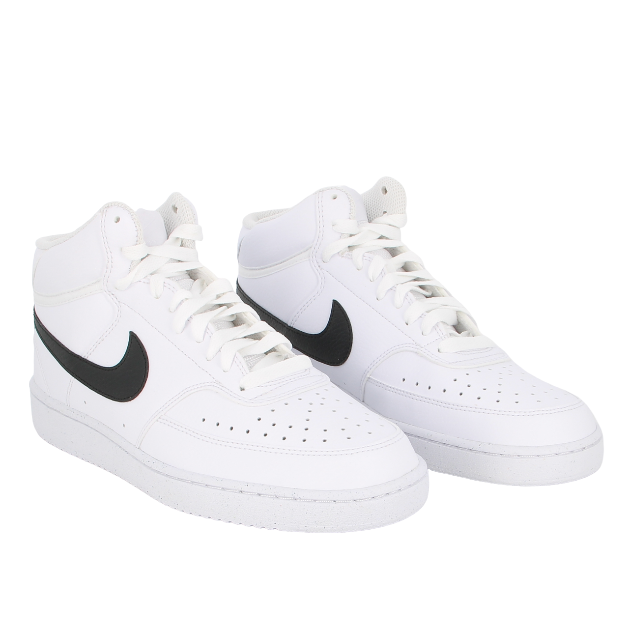 Nike scarpa sneakers da uomo Court Vision Mid Next DN3577 101 bianco nero