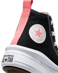 Converse Chuck Taylor All Star Move 371527C black-pink salt-white