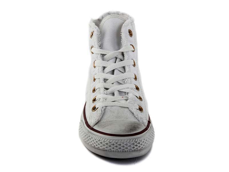 Converse sneakers alta in denim CT HI 123159 bianca