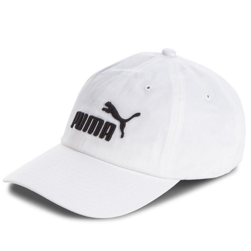 Puma cappellino unisex con visiera curva  ESS Cap 052919 10 bianco