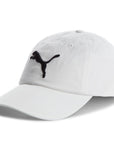 Puma cappellino con visiera curva unisex Ess Cap 052919 02 bianco