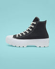 Converse Lugged HI Chuck Taylor All Star in pelle 567164C black-white