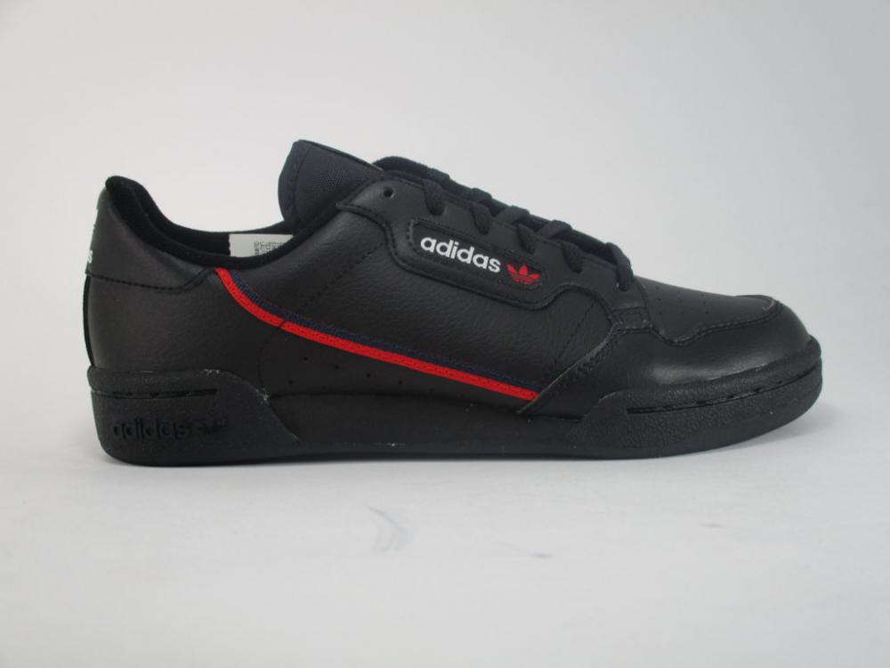 Adidas Original sneakers da ragazzo unisex Continental 80 J F99786 nero