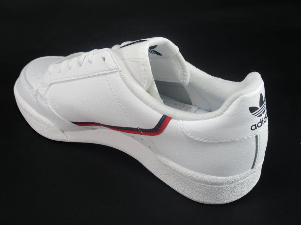 Adidas Originals scarpa sneakers da ragazzi Continental 80 J F99787 bianco-rosso-blu