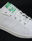 Adidas Originals scarpa sneakers per ragazzi Stan Smith BA8375 bianco-verde