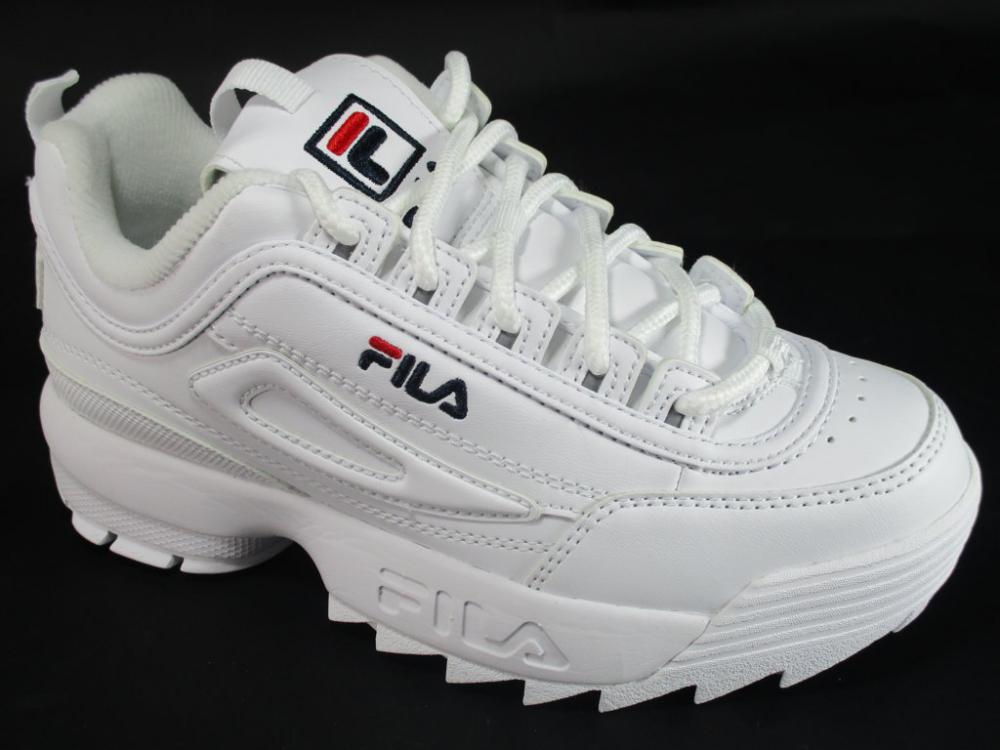 Fila scarpa sneakers da ragazzi Disruptor Kids 1010567.1FG bianco