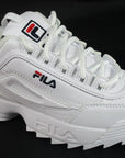 Fila scarpa sneakers da ragazzi Disruptor Kids 1010567.1FG bianco
