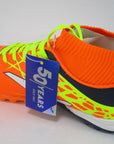 Joma scarpa da calcetto con calzino da ragazzo Champion 808 CCHJW.808.TF arancione