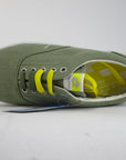 Lotto scarpa sneakers da uomp in tela 80 S R6343 verde