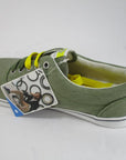 Lotto scarpa sneakers da uomp in tela 80 S R6343 verde