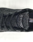 Skechers scarpa sneakers da donna Bobs Squad Glitz Maker 117006 BLK nero