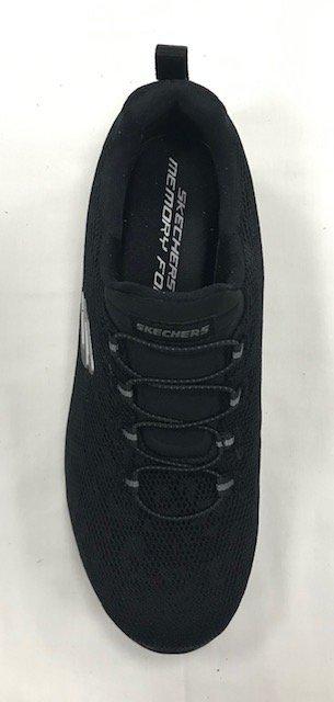 Skechers scarpa da ginnastica da donna Summits Leopard Spot 149037 BBK nero