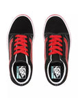 Vans sneakers da ragazzo Old Skool ComfyCush Pop VN0A4UHA4HJ1 nero-rosso