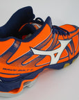 Mizuno scarpa da pallavolo da uomo Wave Bolt 6 Mid V1GA176502 arancione