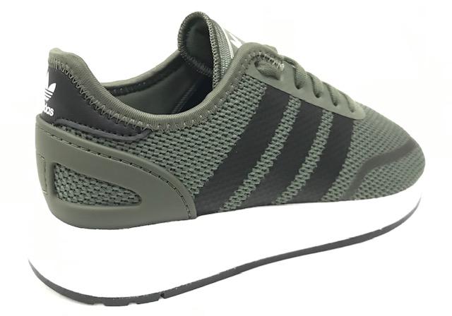 Adidas Originals scarpa sneakers da ragazzo N-5923 J B37146 verde