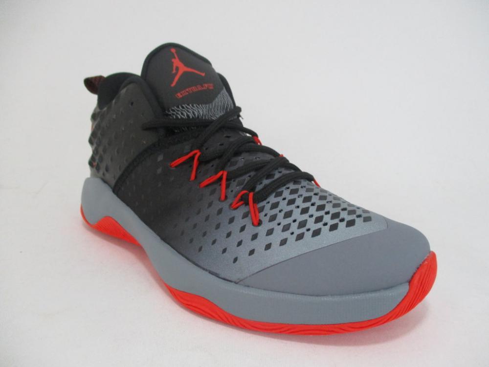 Jordan scarpa sneakers da uomo Extra Fly 854551 018 nero-grigio-rosso
