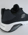 Skechers scarpa sneakers da uomo Extreme Erleland 51494 BKW nero-bianco