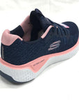 Skechers scarpa sportiva da donna Solar Fuse Brisk Escape 13328 NVPK blu-rosa
