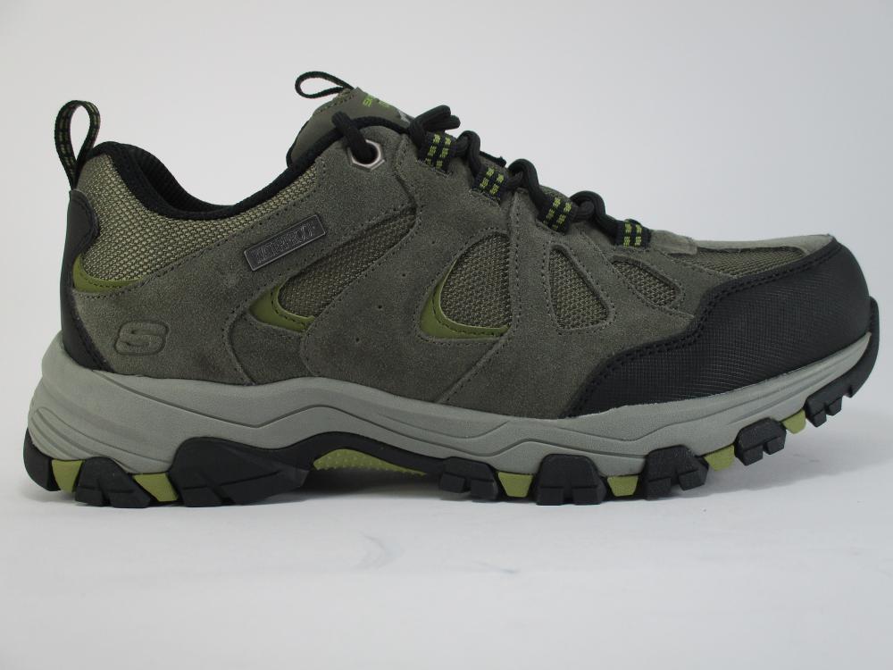 Skechers scarpa da outdoor da uomo Selmen Revand 66276 GRY grigio verde
