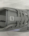 Lotto scarpa sneakers da donna Record Edge T0076 argento