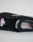 Skechers scarpa da ginnastica da donna Skech Air Ultra Flex 13290 BKAQ nero