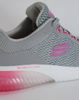 Skechers scarpa fitness da donna Skech Air Ultra Flex 13290 LGHP grigio chiaro