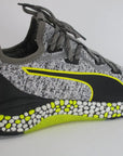 Puma scarpa sneakers da uomo Hybrid Runner 191111 11 nero bianco giallo