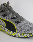 Puma scarpa sneakers da uomo Hybrid Runner 191111 11 nero bianco giallo