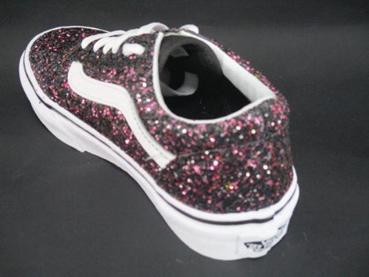 Vans con i top brillantini