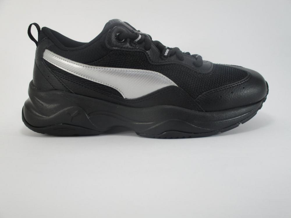 Puma scarpa sportiva da donna Cilia 369778 15 nero argento