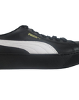 Puma scarpa sneakers da donna con zeppa Vikky Platform Sl 367550 01 nero