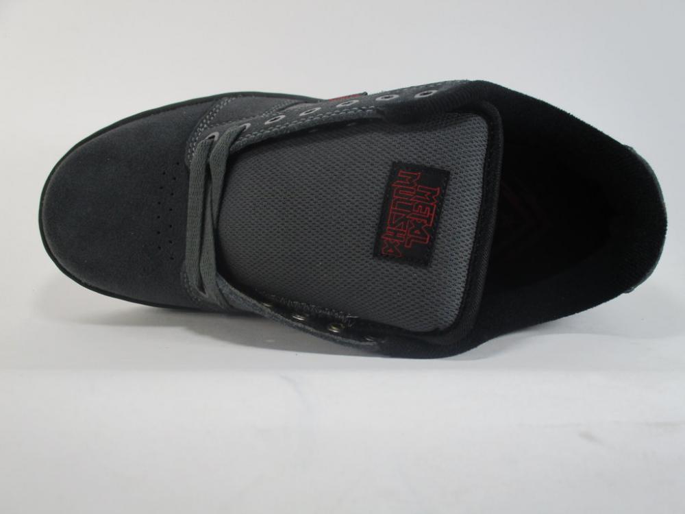 Etnies scarpa da skateboard Metal Mulisha Barge XL 4107000540 025 grigio scuro