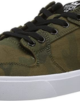 Supra scarpa sneakers da uomo in tela Vaider LC S86017 verde mimetico