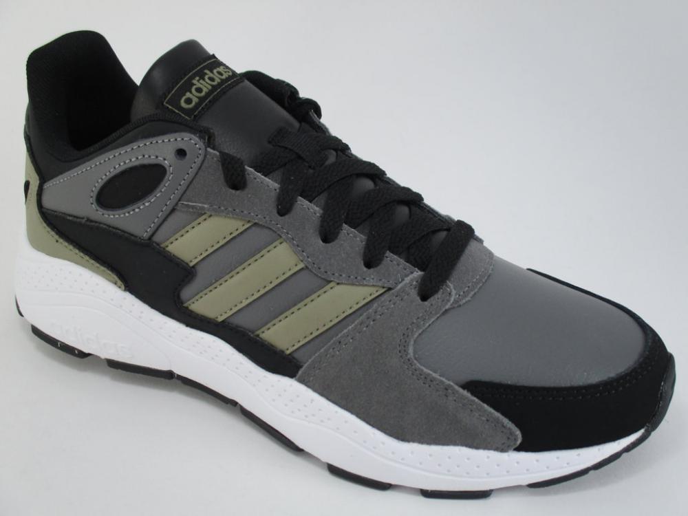 Adidas scarpa sneakers da uomo Crazychasos EF1057 nero-grigio