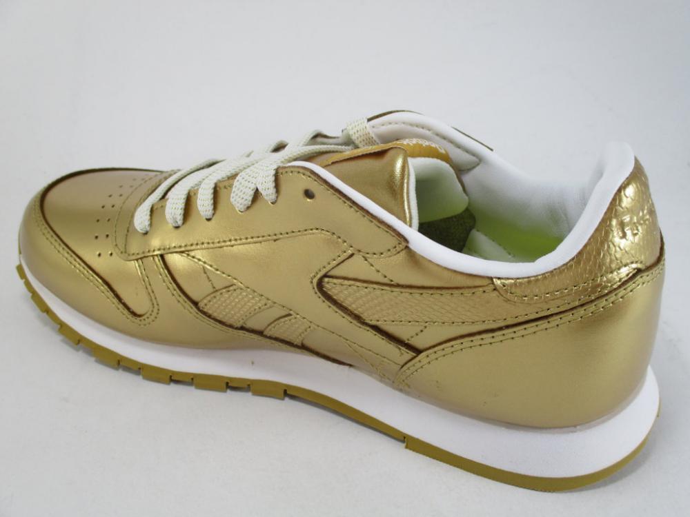 Reebok scarpa sneakers da ragazza Classic Leather BS8944 oro