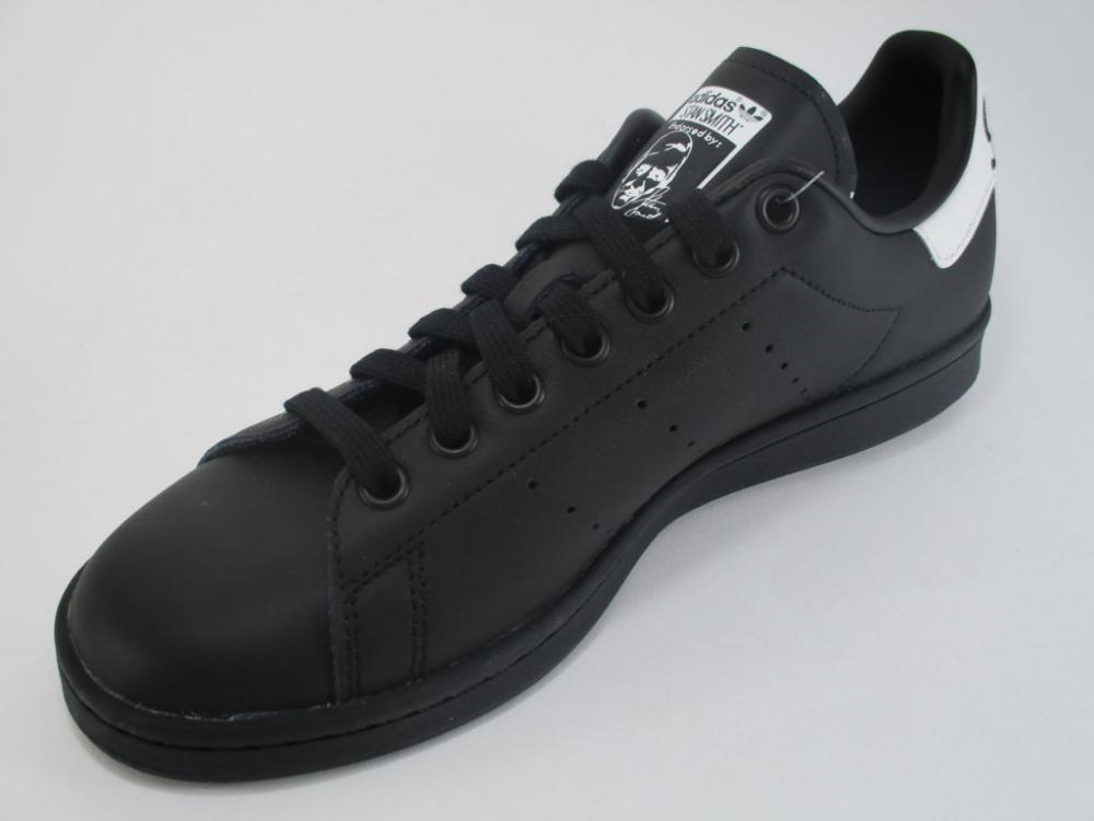 Adidas Originals scarpa sneakers da uomo Stan Smith EE5819 nero-bianco
