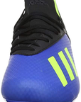 Adidas scarpa da calcio da ragazzo X 18.3 AG J CG7167 blu yellow black