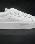 Adidas Originals scarpa sneakers da donna con zeppa Sleek Super EF8858 bianco