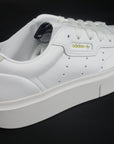 Adidas Originals scarpa sneakers da donna con zeppa Sleek Super EF8858 bianco