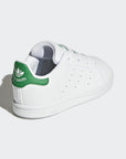 Adidas Originals scarpa sneakers da bambini Stan Smith BB2998 bianco-verde