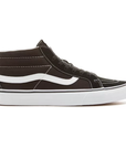 Vans scarpa sneakers alta in tela e camoscio SK8-Mid Reissue VN0A391F6BT nero-bianco