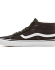 Vans scarpa sneakers alta in tela e camoscio SK8-Mid Reissue VN0A391F6BT nero-bianco