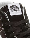 Vans scarpa sneakers alta in tela e camoscio SK8-Mid Reissue VN0A391F6BT nero-bianco