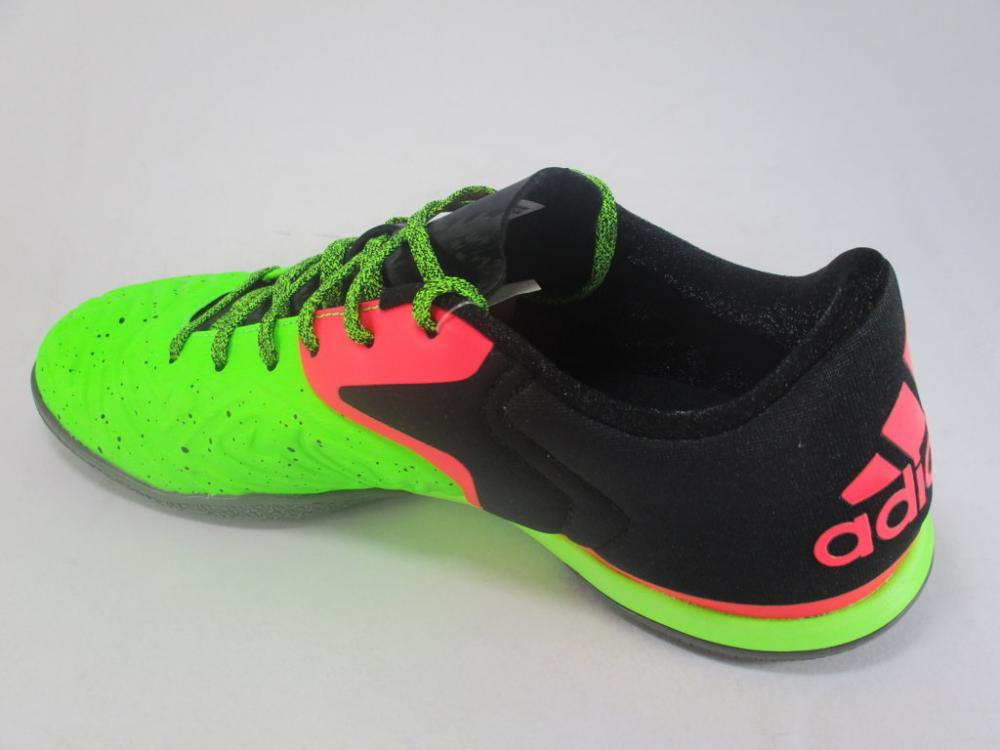 Adidas scarpa da calcetto indoor X 15.2 CT B27117 verde corallo nero