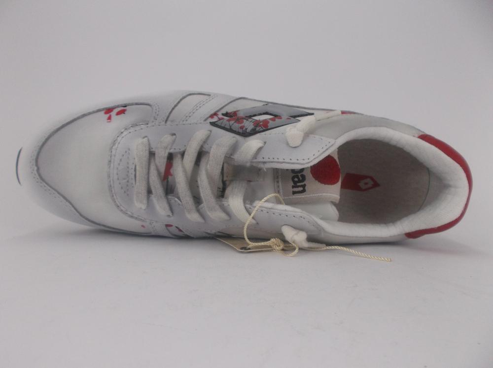 Lotto scarpa sneakers da donna Tokyo Wedge R7037 bianco