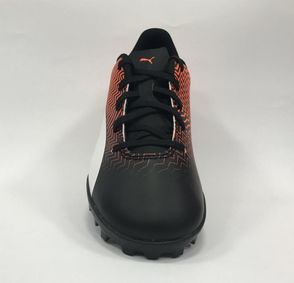 Puma scarpa da calcetto da bambino Rapido II TT Jr 106065 03 arancio-nero-bianco